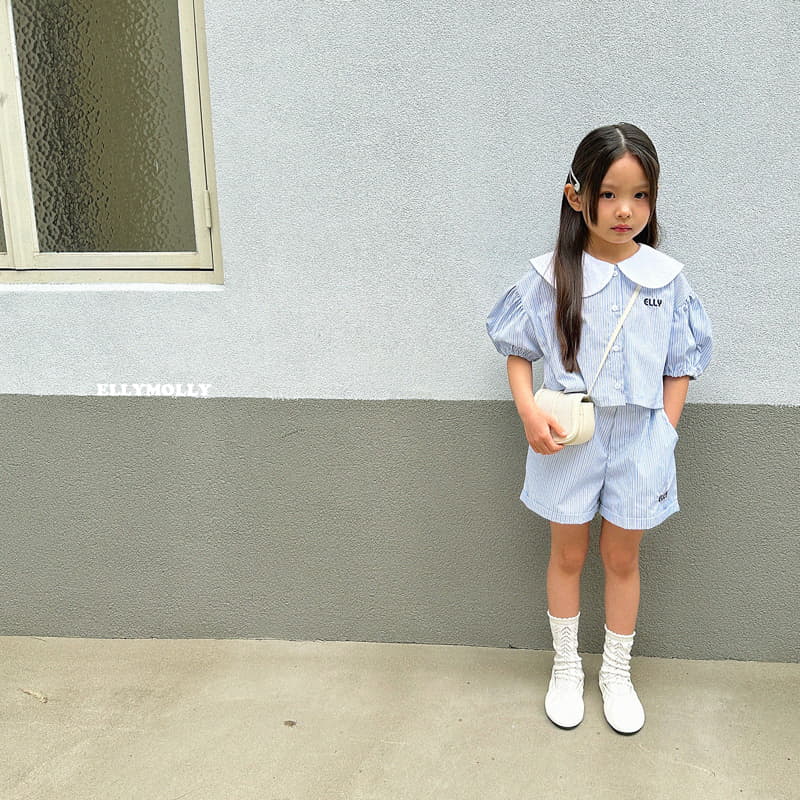 Ellymolly - Korean Children Fashion - #magicofchildhood - Elly Cream Caca Blouse - 10