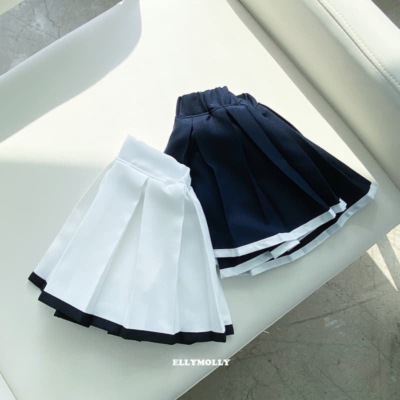 Ellymolly - Korean Children Fashion - #prettylittlegirls - Poin Wrinkle Skirt - 7