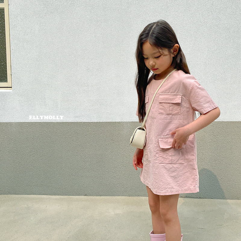 Ellymolly - Korean Children Fashion - #stylishchildhood - Two Pocket One-piece - 12