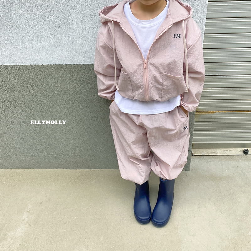 Ellymolly - Korean Children Fashion - #todddlerfashion - I Am Woven Hoody Zip-up - 9