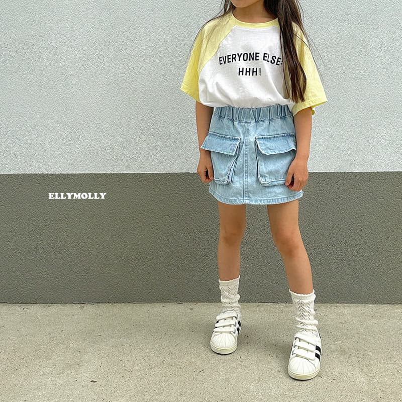 Ellymolly - Korean Children Fashion - #todddlerfashion - HHH Raglan Tee - 12