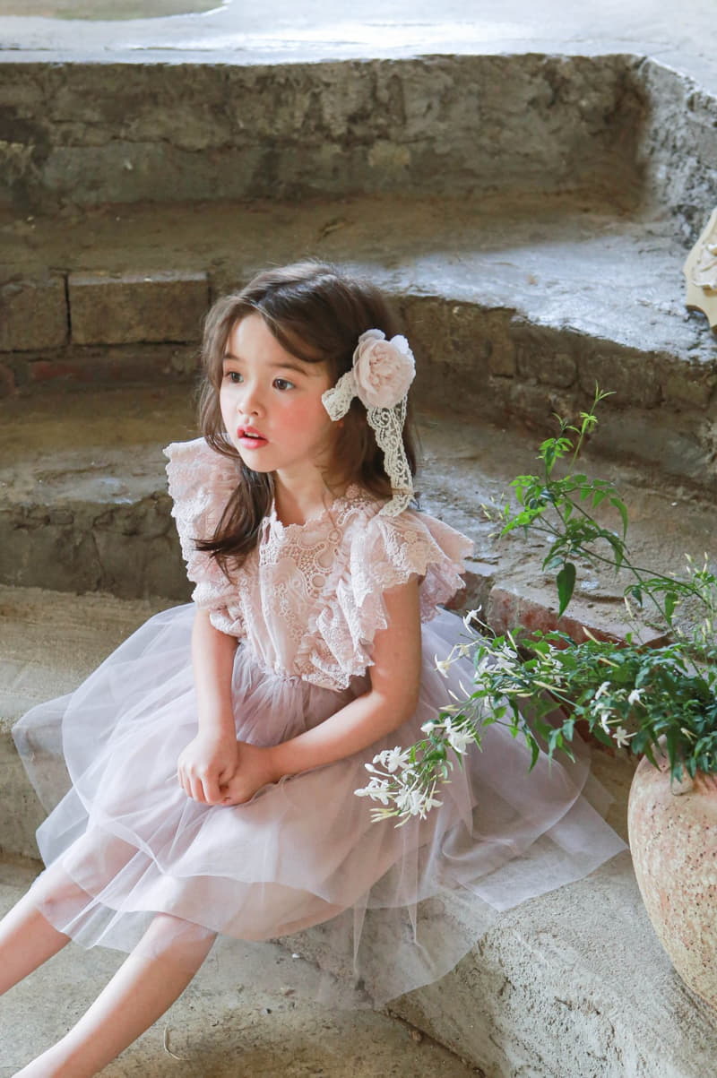 Flo - Korean Children Fashion - #magicofchildhood - Bell Mesh Blouse - 12