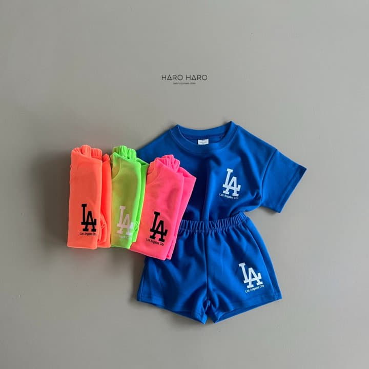 Haro Haro - Korean Children Fashion - #designkidswear - LA Top Bottom Set - 6