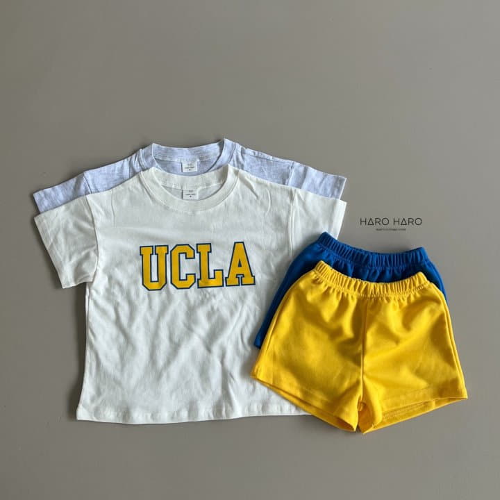 Haro Haro - Korean Children Fashion - #discoveringself - UCLA Top Bottom Set - 6