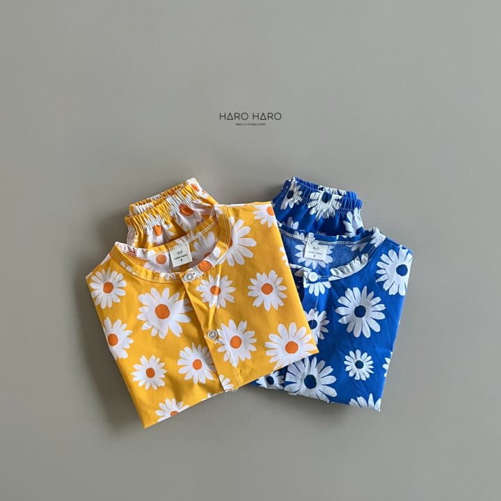 Haro Haro - Korean Children Fashion - #magicofchildhood - Daisy Top Bottom Set