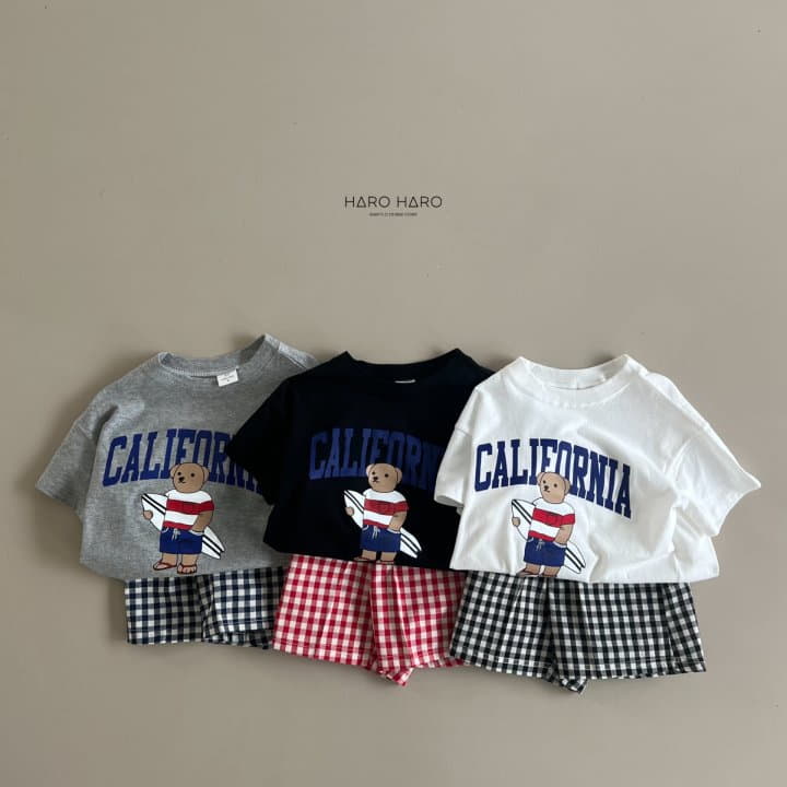 Haro Haro - Korean Children Fashion - #minifashionista - Check Half Pants - 11