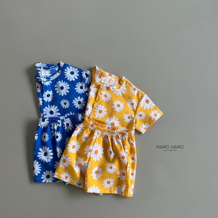 Haro Haro - Korean Children Fashion - #stylishchildhood - Daisy Top Bottom Set - 6