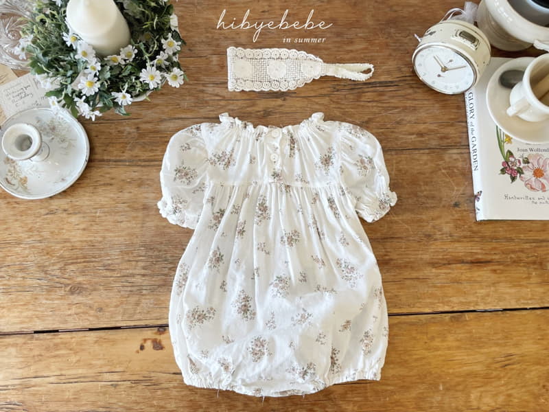 Hi Byebebe - Korean Baby Fashion - #babyboutique - Abegge Smocking Bodysuit - 12