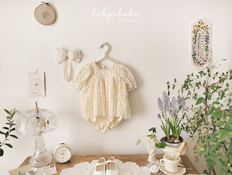 Hi Byebebe - Korean Baby Fashion - #babyclothing - Gloria Lace Bodysuit - 10