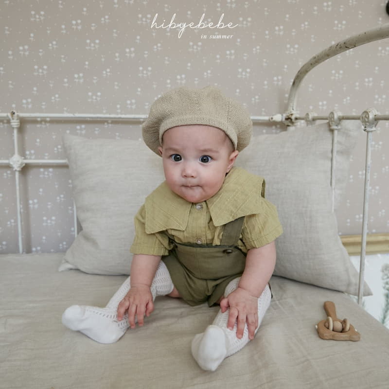 Hi Byebebe - Korean Baby Fashion - #babyclothing - Soft Linen Dungarees - 8