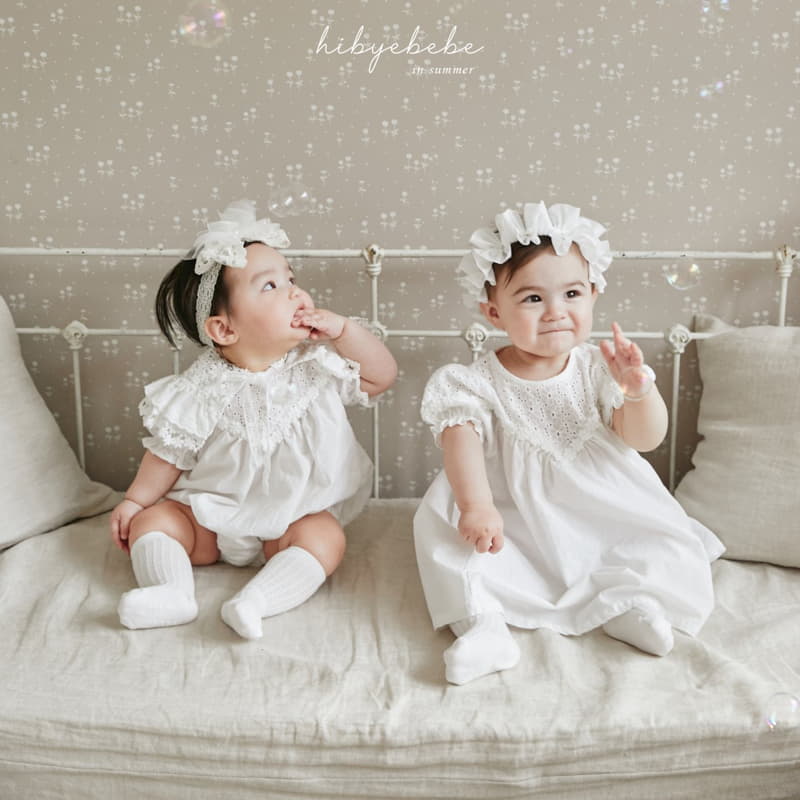 Hi Byebebe - Korean Baby Fashion - #babyclothing - Biang Lace Bodysuit - 2