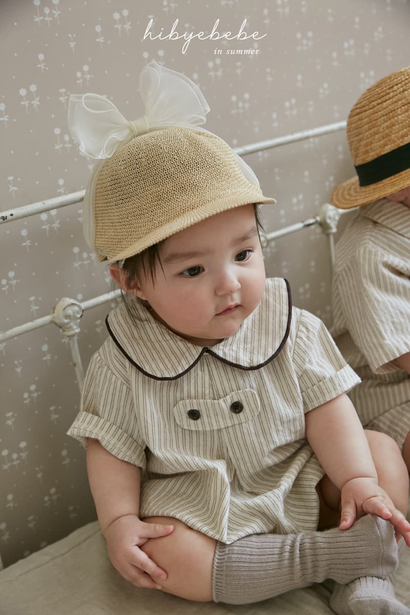 Hi Byebebe - Korean Baby Fashion - #babyfashion - Ribbon Jisa Hat - 8