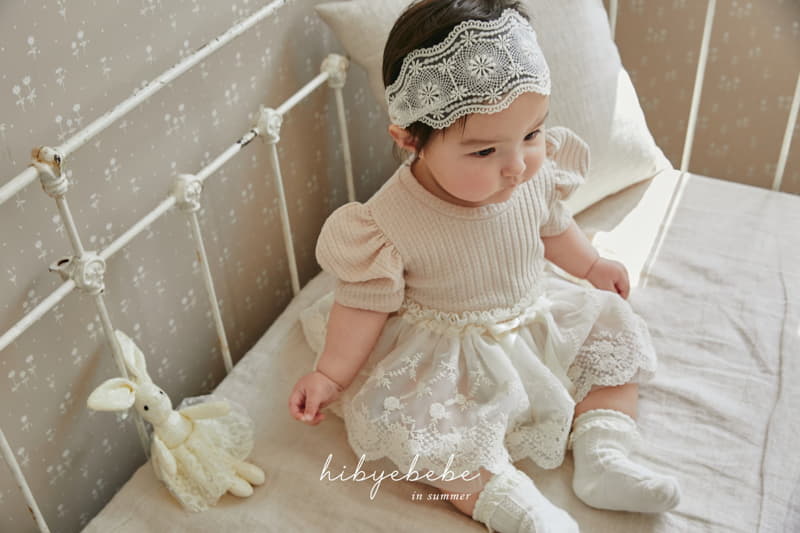 Hi Byebebe - Korean Baby Fashion - #babyfashion - Wave Rib Pugg Tee - 6