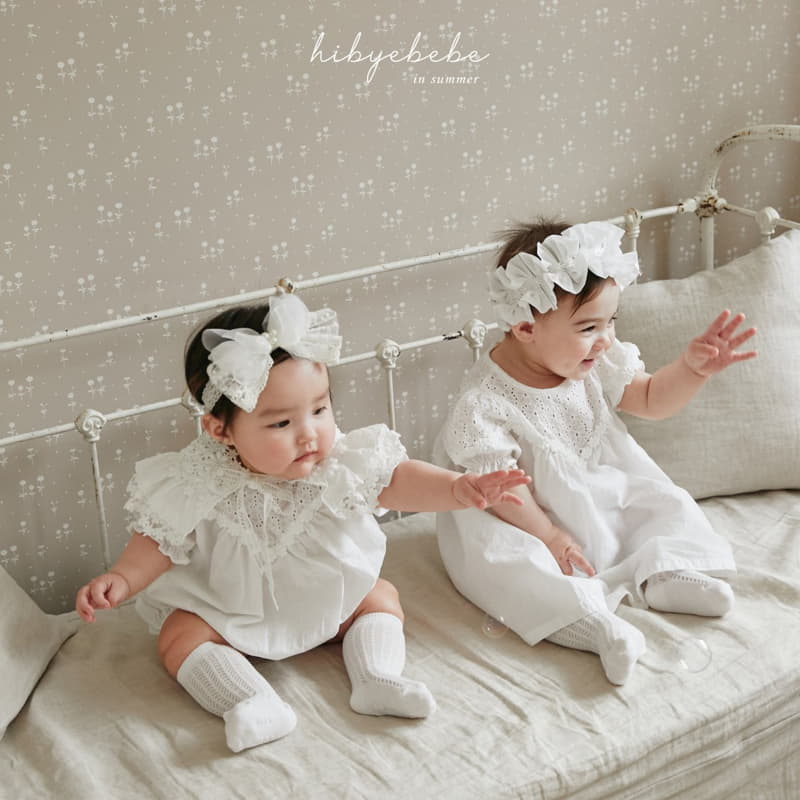 Hi Byebebe - Korean Baby Fashion - #babyfashion - Biang Lace Bodysuit - 3