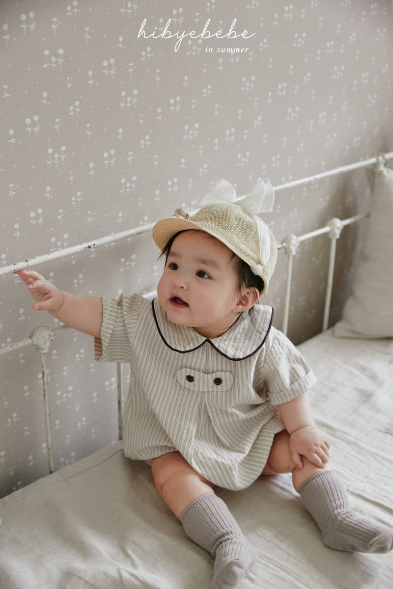 Hi Byebebe - Korean Baby Fashion - #babyfever - Ribbon Jisa Hat - 9