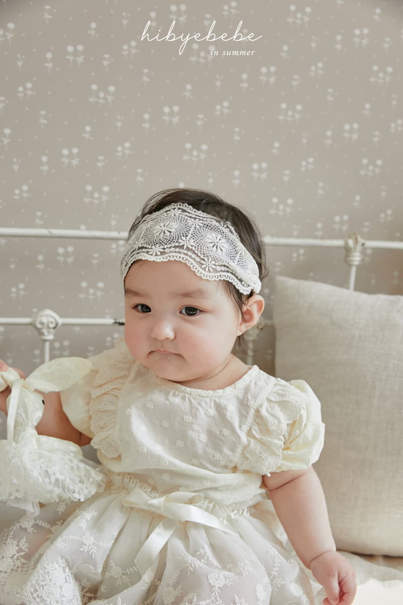 Hi Byebebe - Korean Baby Fashion - #babyfever - Snow Flower Lace Blouse - 6