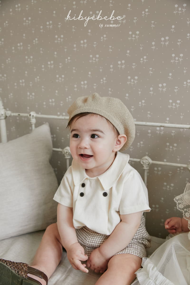 Hi Byebebe - Korean Baby Fashion - #babyfever - Henry Beret Hat - 12