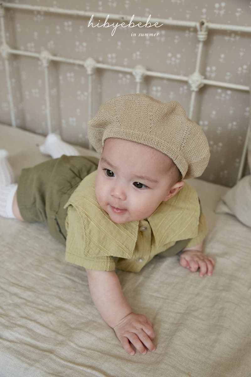 Hi Byebebe - Korean Baby Fashion - #babyfever - Soft Linen Dungarees - 10