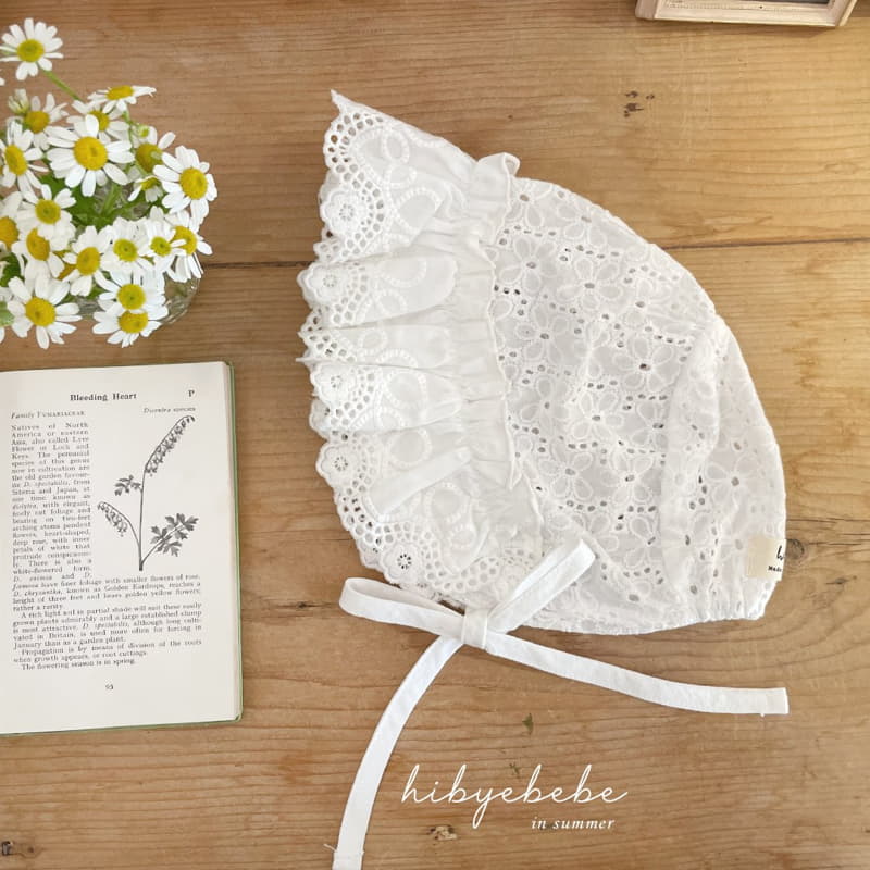 Hi Byebebe - Korean Baby Fashion - #babyfever - Biang Lace Bonnet - 3