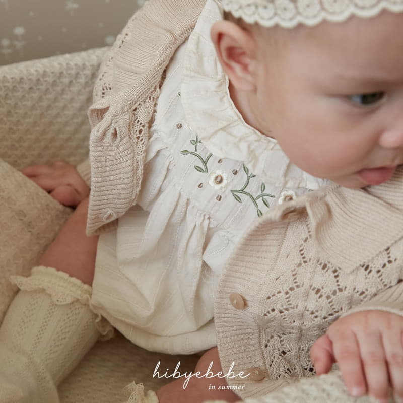 Hi Byebebe - Korean Baby Fashion - #babyoninstagram - Luna Flower Bodysuit - 9