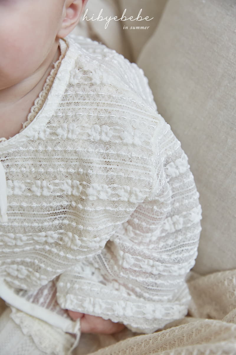 Hi Byebebe - Korean Baby Fashion - #babyoninstagram - Lace Frill Cardigan - 5