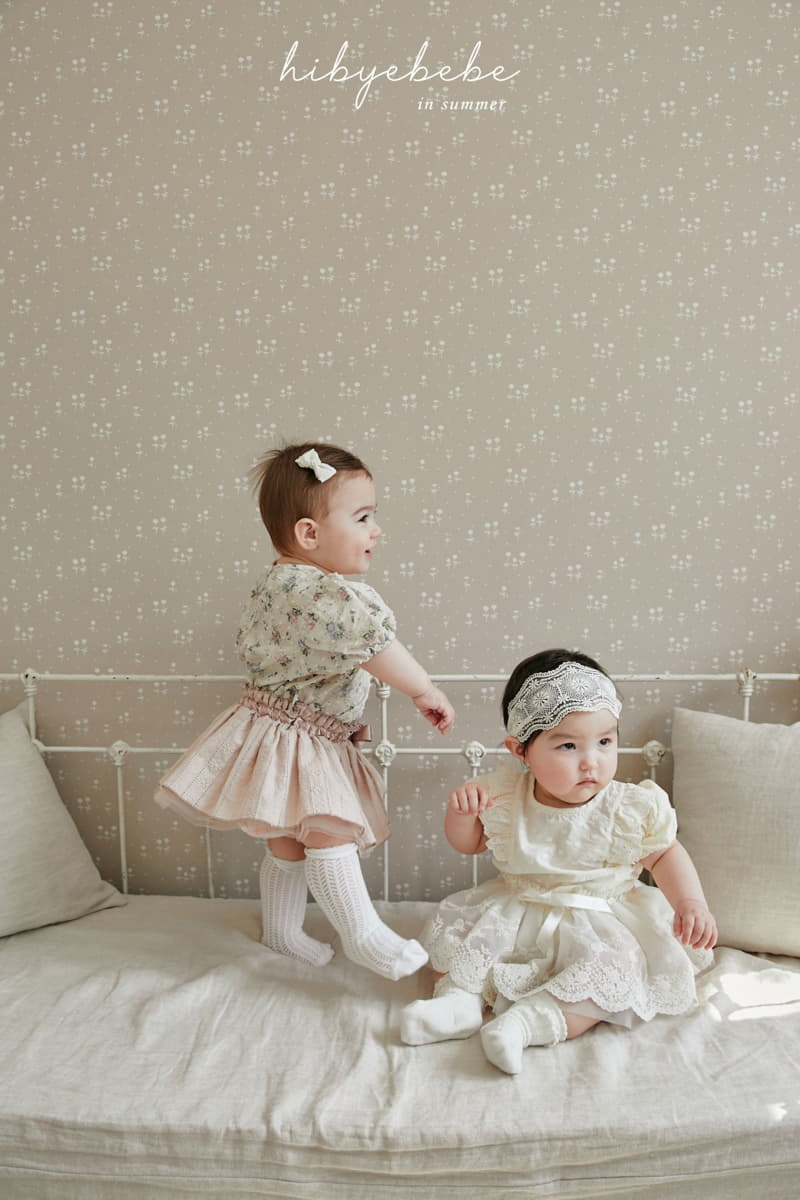 Hi Byebebe - Korean Baby Fashion - #babyoninstagram - Snow Flower Lace Blouse - 9