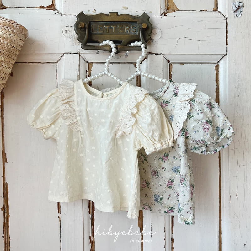 Hi Byebebe - Korean Baby Fashion - #babyootd - Snow Flower Lace Blouse - 10