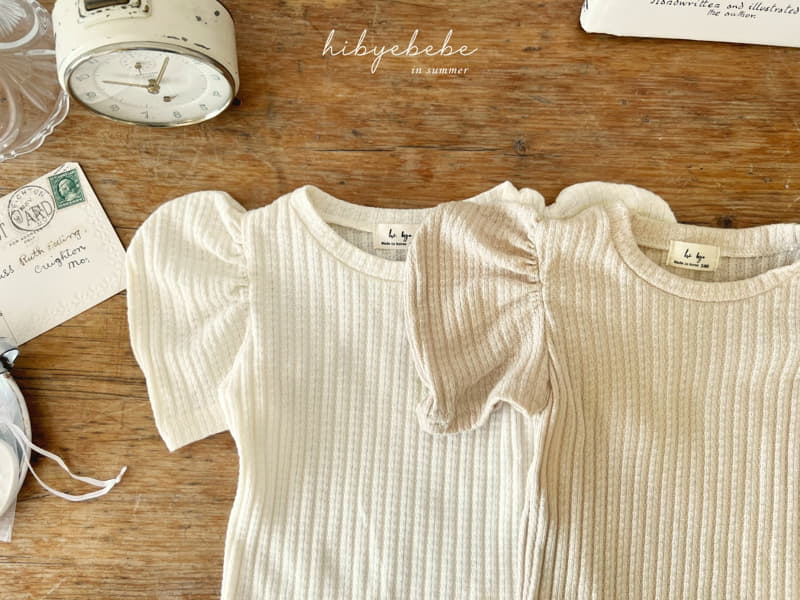 Hi Byebebe - Korean Baby Fashion - #babyootd - Wave Rib Pugg Tee - 11