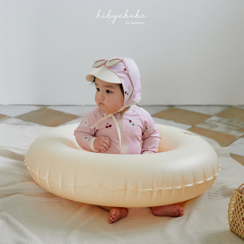 Hi Byebebe - Korean Baby Fashion - #babyootd - Animal Friends Swim Bodysuit with Hat - 9