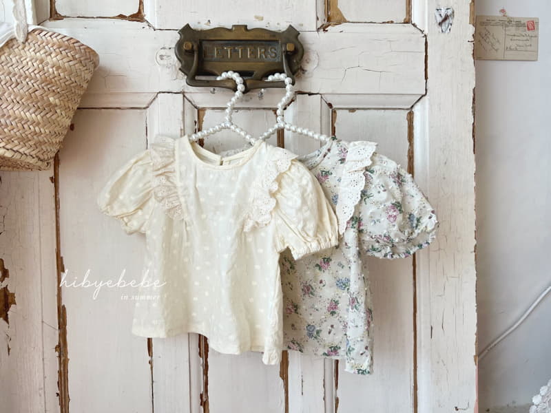 Hi Byebebe - Korean Baby Fashion - #babyoutfit - Snow Flower Lace Blouse - 12