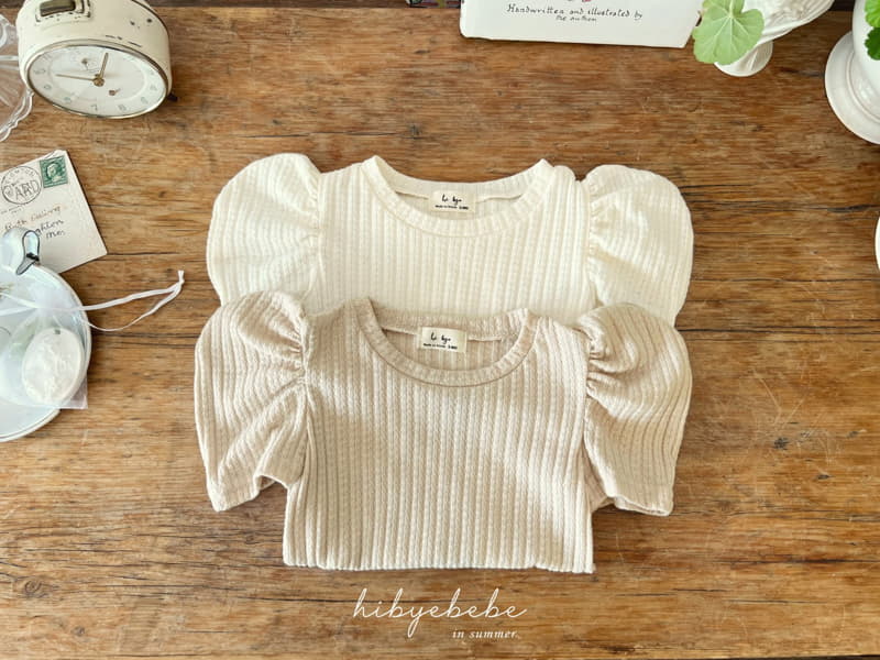 Hi Byebebe - Korean Baby Fashion - #babyoutfit - Wave Rib Pugg Tee - 12