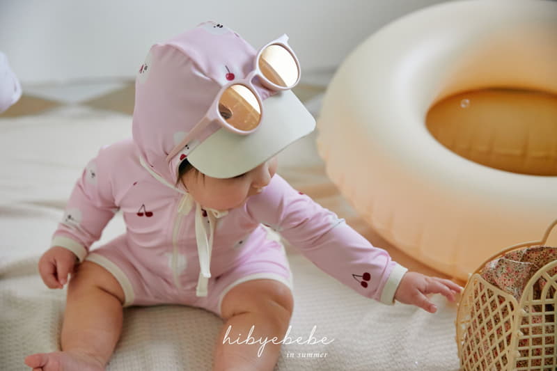 Hi Byebebe - Korean Baby Fashion - #babyoutfit - Animal Friends Swim Bodysuit with Hat - 11