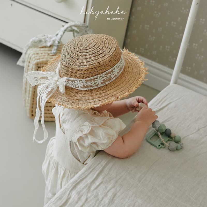 Hi Byebebe - Korean Baby Fashion - #babyoutfit - Anna Straw Hat - 10