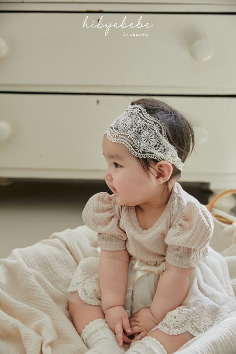 Hi Byebebe - Korean Baby Fashion - #babyoutfit - Summer Lace Hairband Set - 5