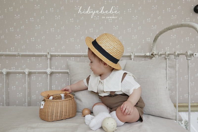 Hi Byebebe - Korean Baby Fashion - #babyoutfit - Soft Linen Dungarees