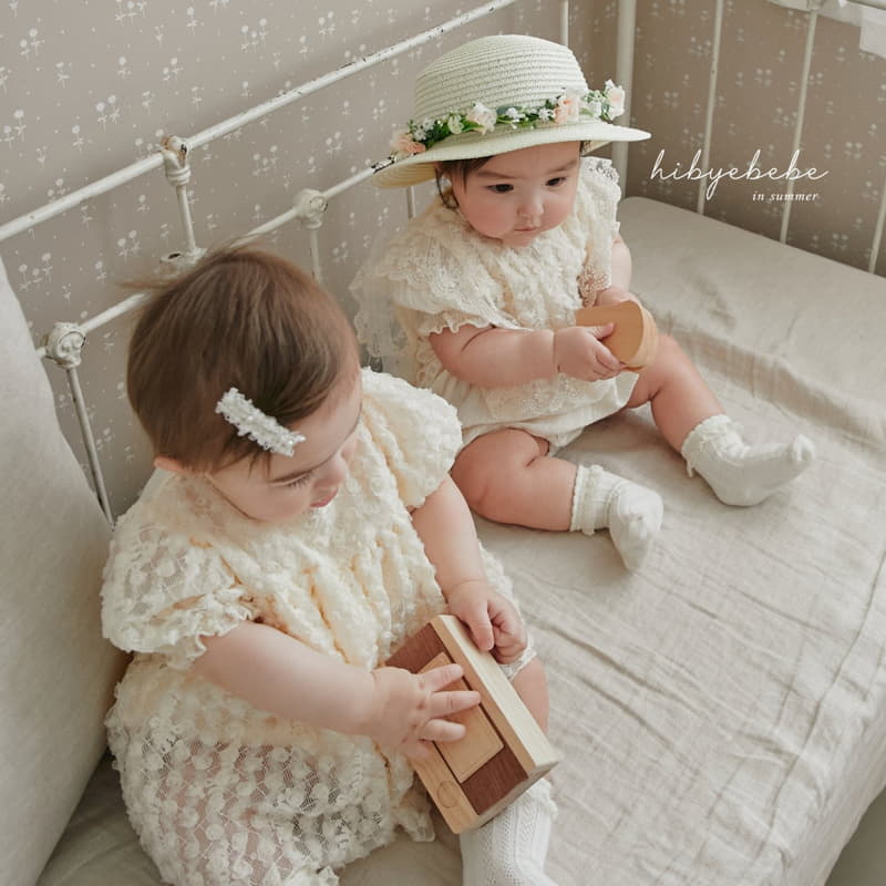 Hi Byebebe - Korean Baby Fashion - #babyoutfit - Gloria Lace Bodysuit - 4