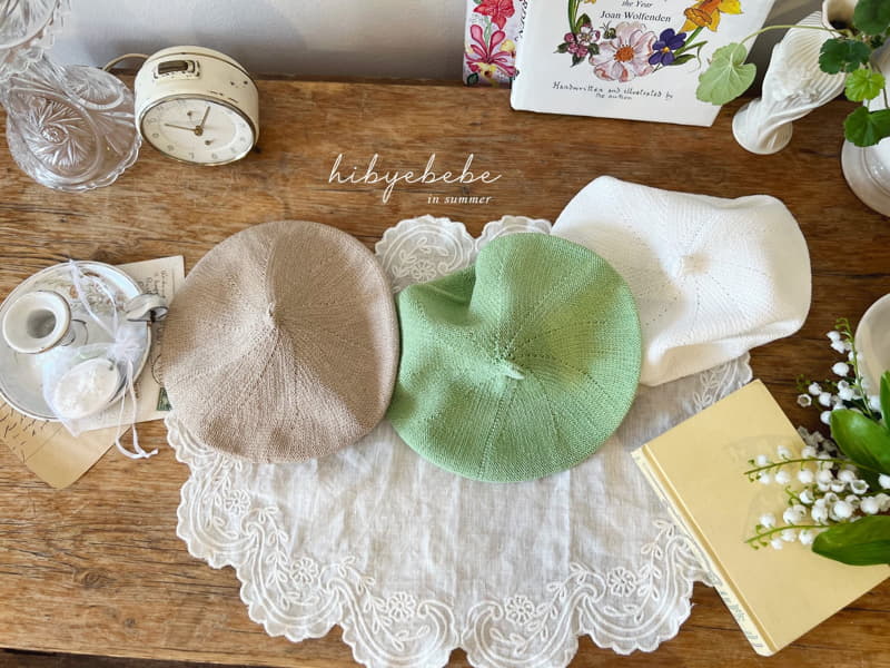 Hi Byebebe - Korean Baby Fashion - #babyoutfit - Henry Beret Hat - 4