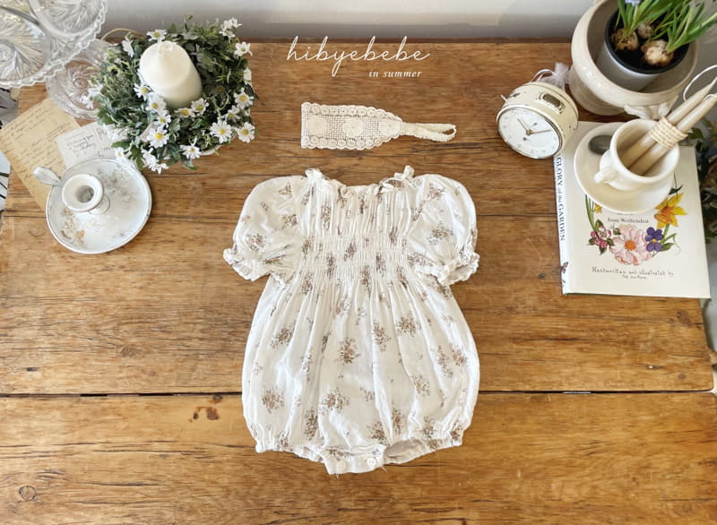 Hi Byebebe - Korean Baby Fashion - #onlinebabyboutique - Abegge Smocking Bodysuit - 10