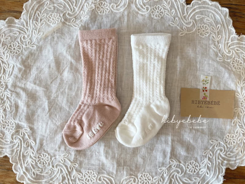 Hi Byebebe - Korean Baby Fashion - #onlinebabyboutique - Scsi Knee Socks Set - 5