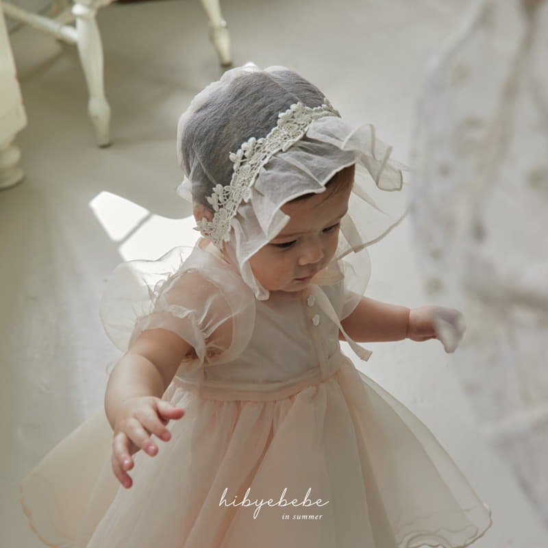 Hi Byebebe - Korean Baby Fashion - #onlinebabyshop - Maxy Lace Bonnet - 6