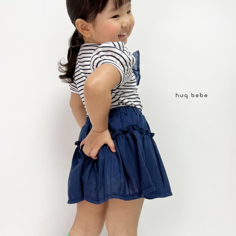 Hug Bebe - Korean Children Fashion - #Kfashion4kids - Jacquard Frill Skirt - 12