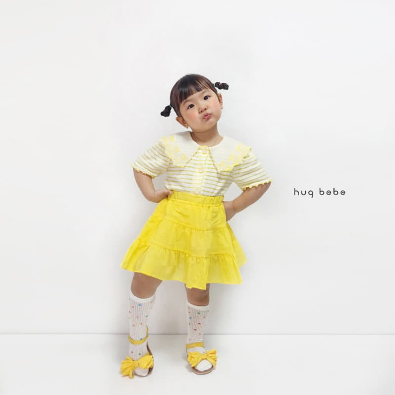 Hug Bebe - Korean Children Fashion - #childrensboutique - Sarlang Plare Skirt