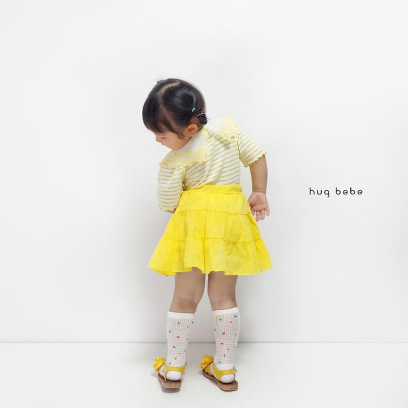 Hug Bebe - Korean Children Fashion - #designkidswear - Sarlang Plare Skirt - 2