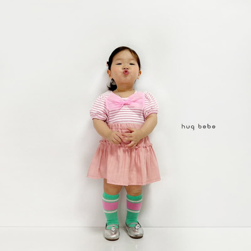 Hug Bebe - Korean Children Fashion - #kidzfashiontrend - Jacquard Frill Skirt - 11