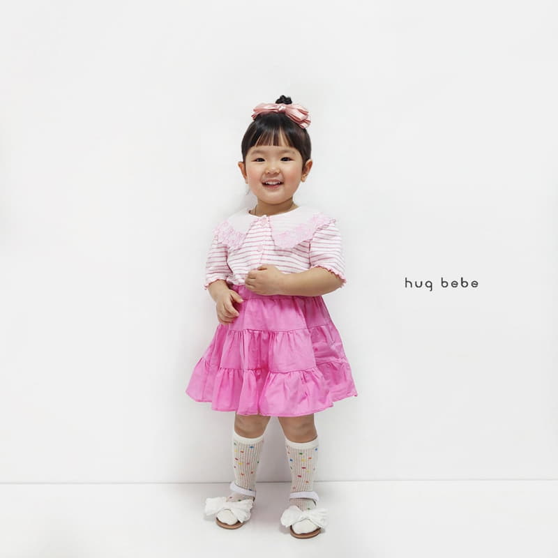 Hug Bebe - Korean Children Fashion - #littlefashionista - Sarlang Plare Skirt - 9