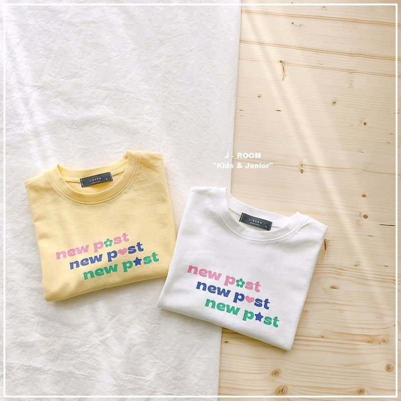 J-Room - Korean Children Fashion - #littlefashionista - New Post Tee - 2