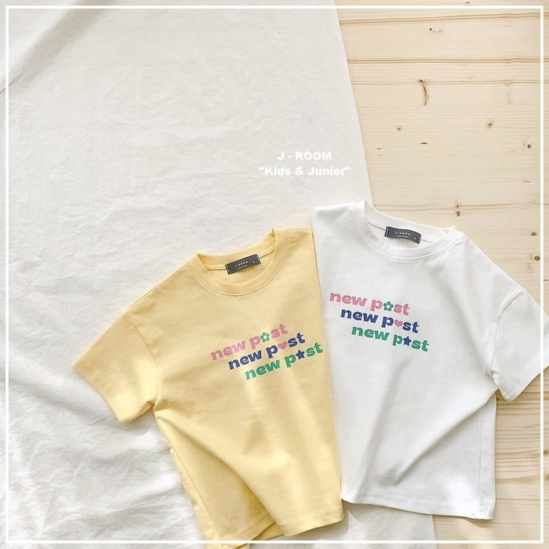 J-Room - Korean Children Fashion - #toddlerclothing - New Post Tee - 7