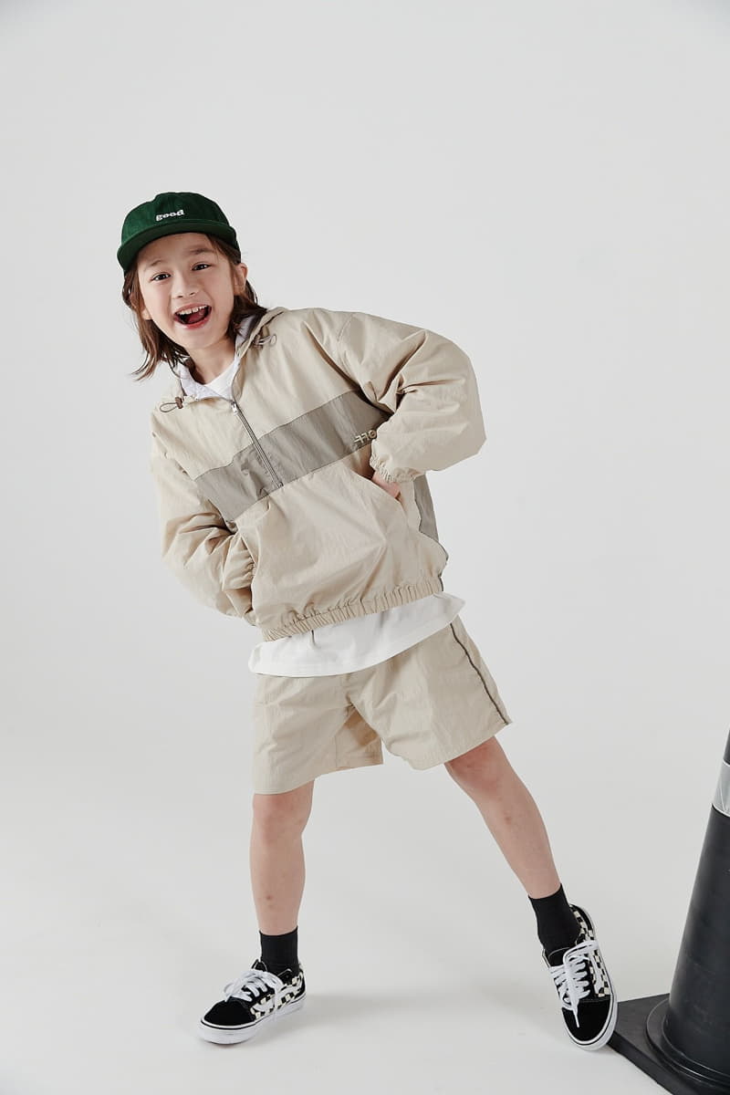 Kokoyarn - Korean Children Fashion - #childofig - Hoody Anorak Top Bottom Set