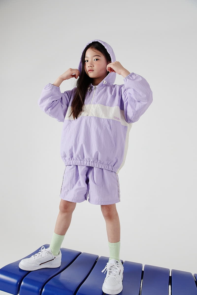 Kokoyarn - Korean Children Fashion - #designkidswear - Hoody Anorak Top Bottom Set - 3