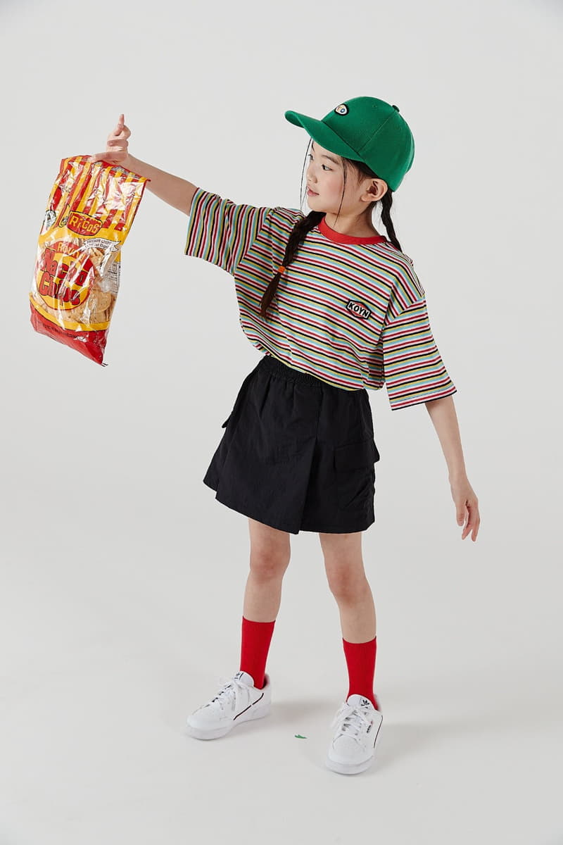 Kokoyarn - Korean Children Fashion - #discoveringself - Hwasom Cargo Skirt - 2